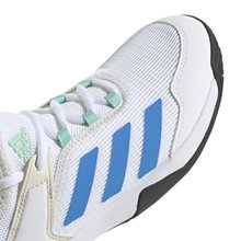 adidas Buty tenisowe Ubersonic 4 Allcourt białe/niebieskie Dziecięce
